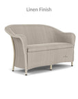 Reflections Wicker Padded Seat Loveseat -- view 6
