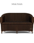 Reflections Wicker Padded Seat Loveseat -- view 7