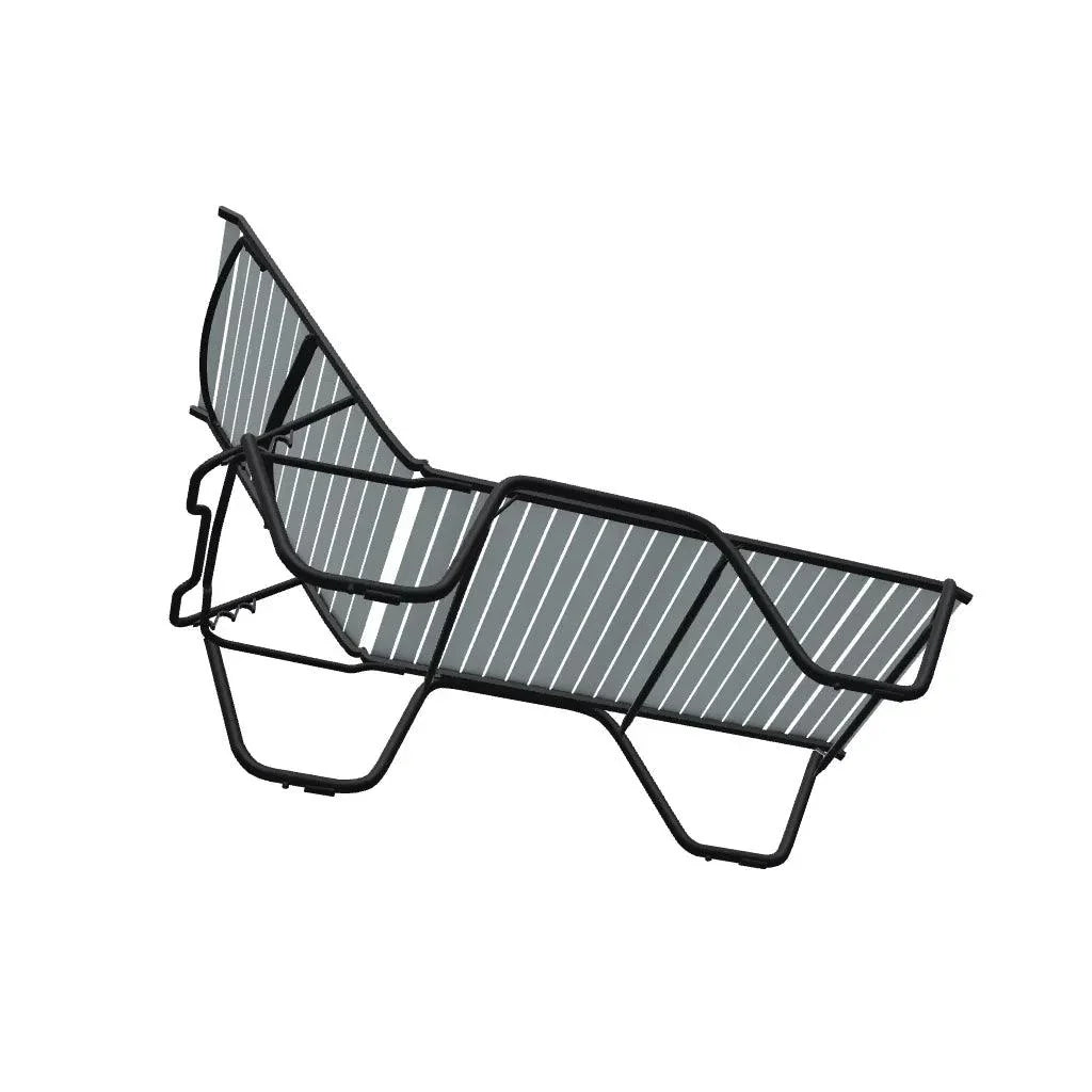 Telescope Reliance 4-Posiion Lay-flat Stacking Armless Outdoor Chaise