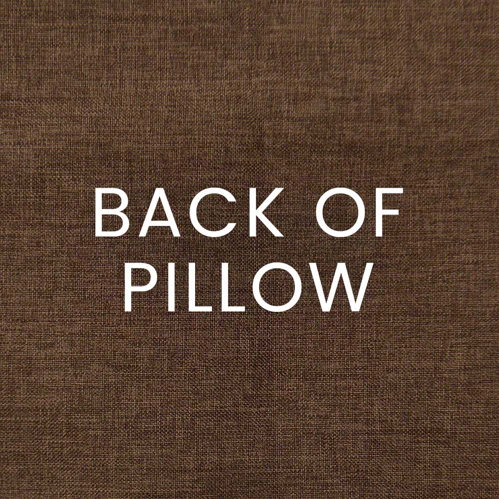 D.V. Kap Wheaton Brown Throw Pillow With Insert