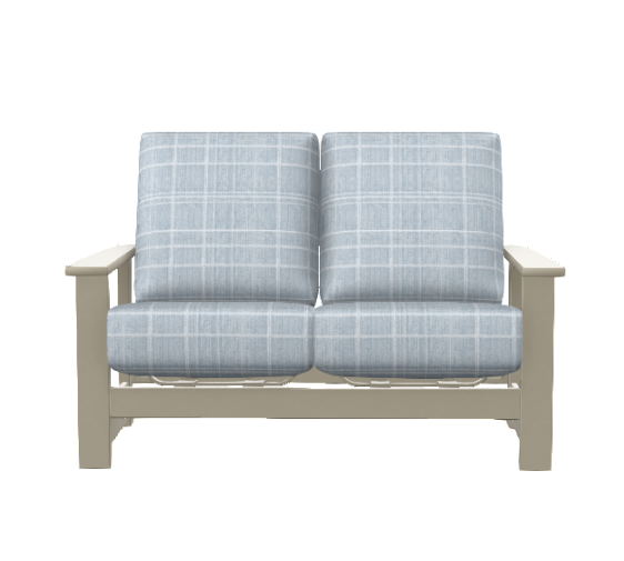 Leeward Deep Seat Loveseat with Independent Hidden Motion