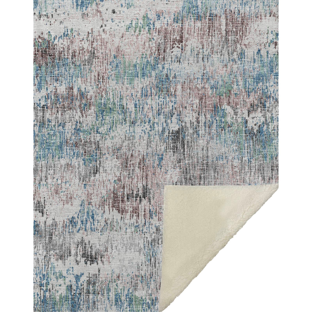 Addison Rugs Soft Abstract 50" x 70" Throw Blanket