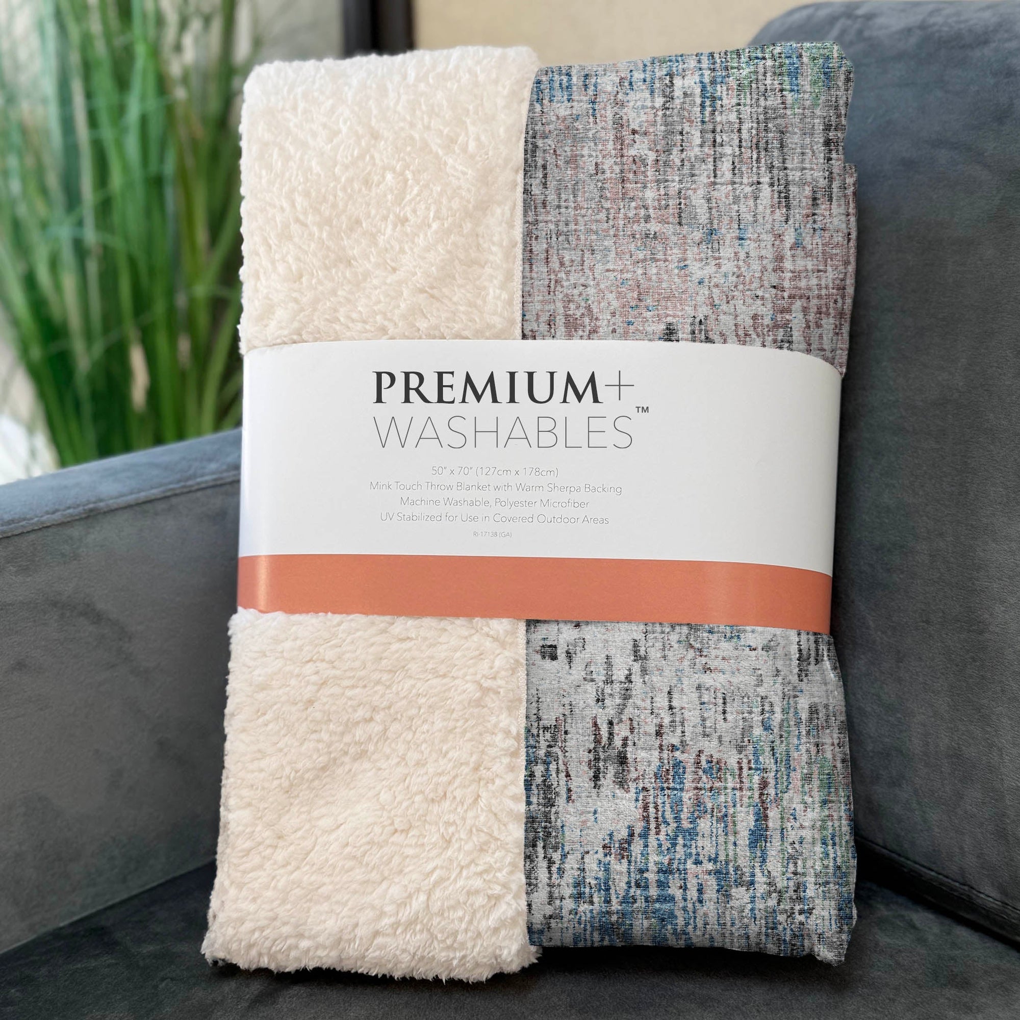 Addison Rugs Soft Abstract 50" x 70" Throw Blanket