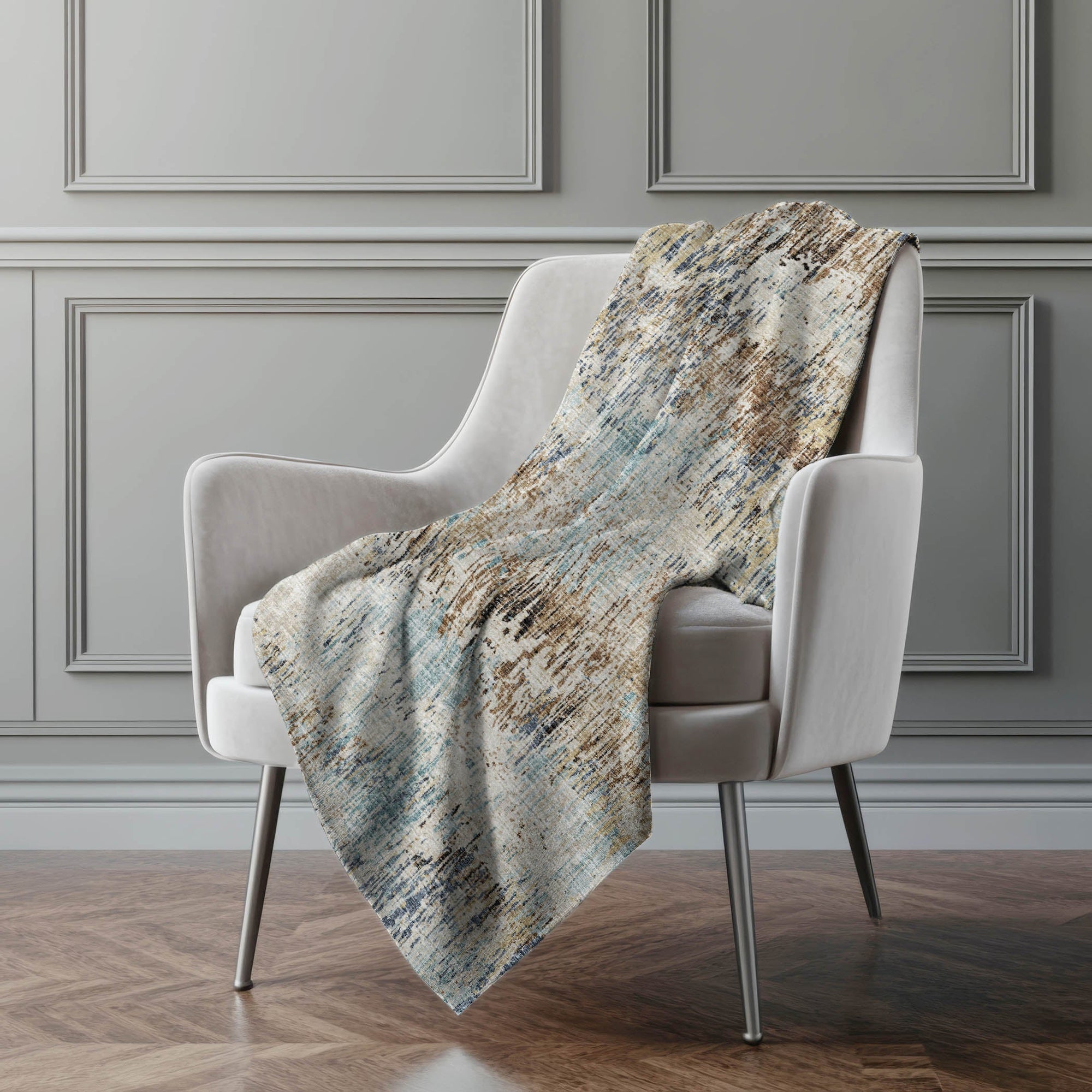 Addison Rugs Soft Abstract 50" x 70" Throw Blanket