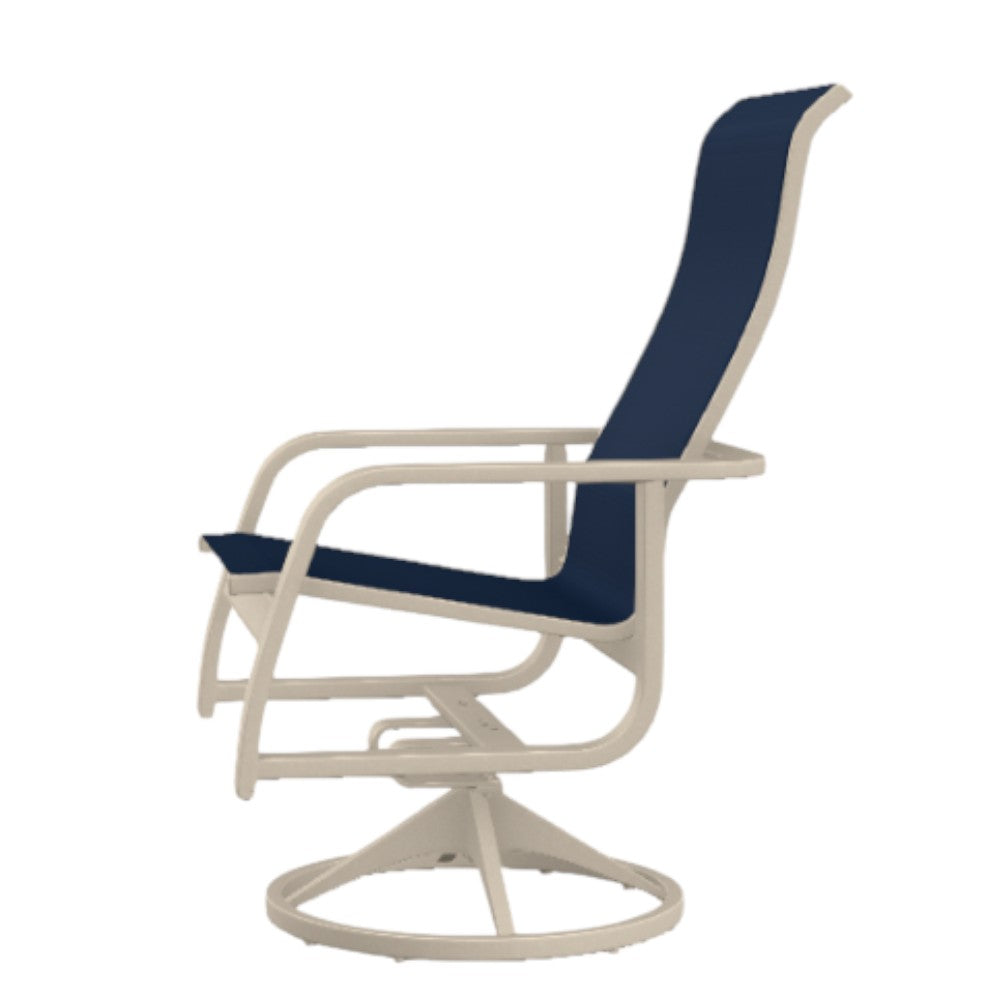 Telescope Soho Sling High Back Swivel Outdoor Rocker 2PC