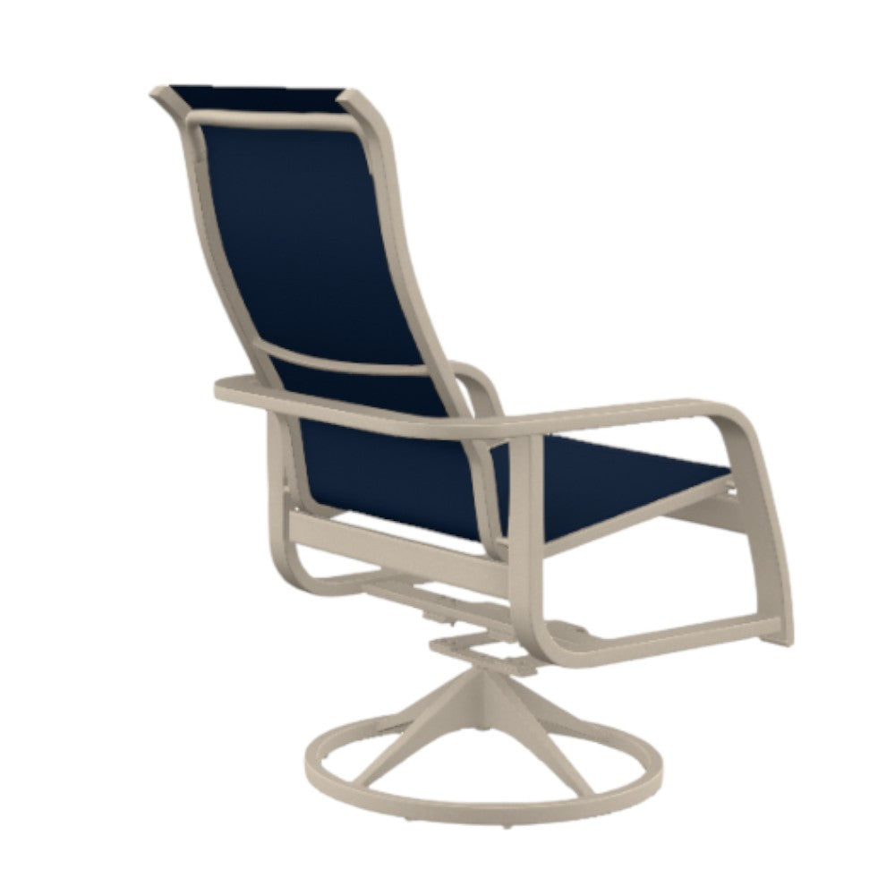 Telescope Soho Sling High Back Swivel Outdoor Rocker 2PC