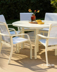 Telescope Soho Sling Stacking Outdoor Arm Chair 2PC