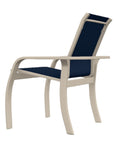 Telescope Soho Sling Stacking Outdoor Arm Chair 2PC