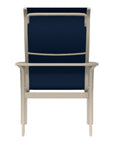 Telescope Soho Sling Stacking High Back Outdoor Arm Chair