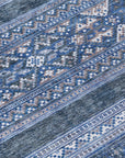 Addison Rugs Southwest Blue Washable Indoor-Outdoor Rug