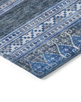 Addison Rugs Southwest Blue Washable Indoor-Outdoor Rug