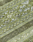 Addison Rugs Southwest Green Washable Indoor-Outdoor Rug