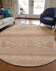 Addison Rugs Southwest Copper Washable Indoor-Outdoor Rug
