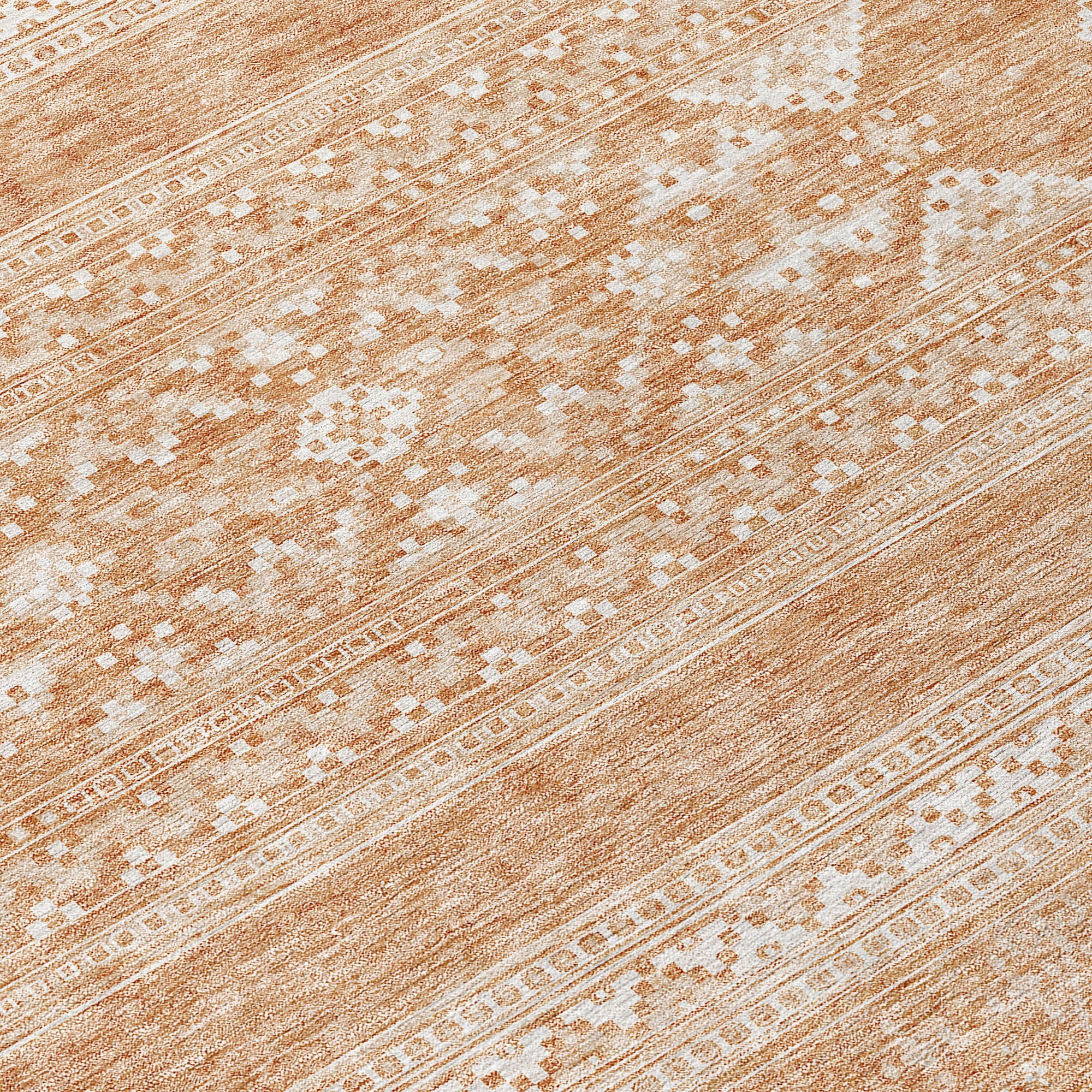 Addison Rugs Southwest Copper Washable Indoor-Outdoor Rug