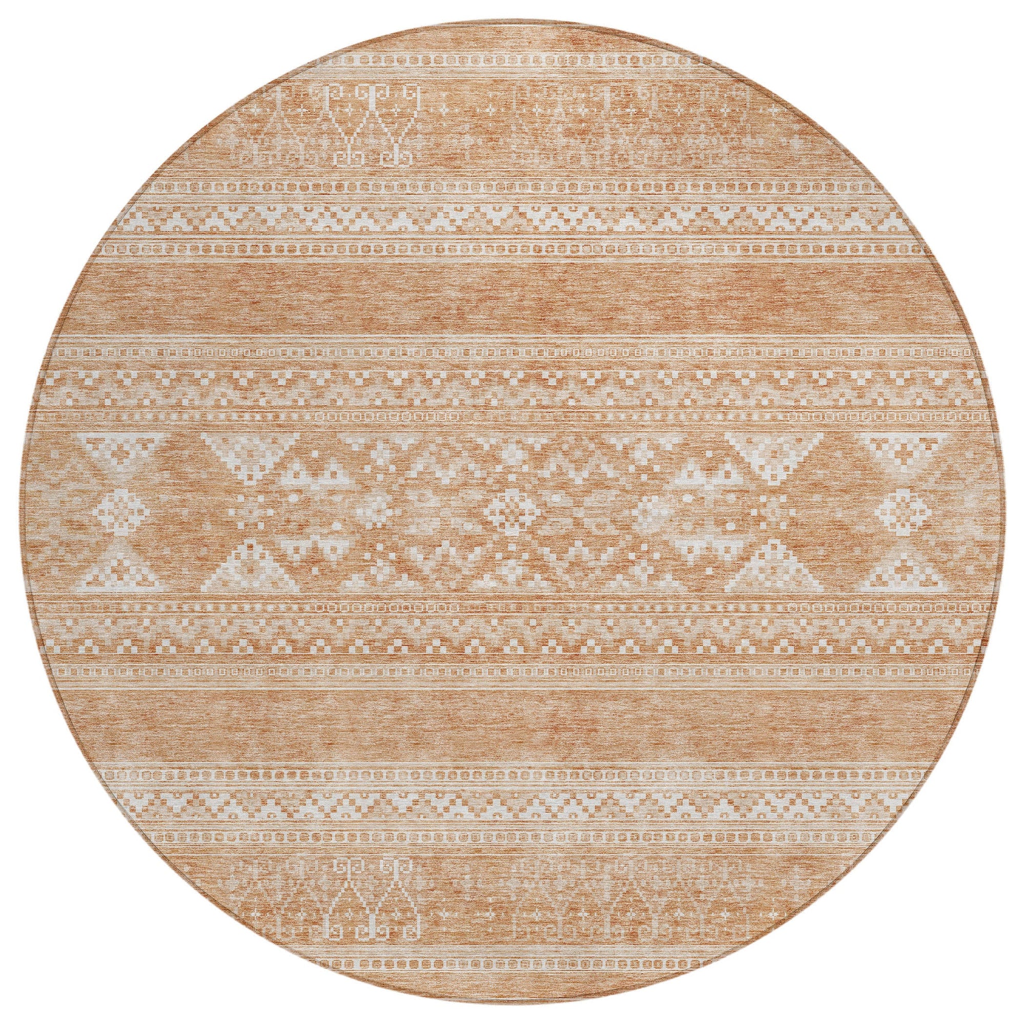 Addison Rugs Southwest Copper Washable Indoor-Outdoor Rug