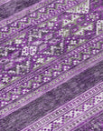 Addison Rugs Southwest Purple Washable Indoor-Outdoor Rug