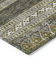 Addison Rugs Southwest Taupe Washable Indoor-Outdoor Rug