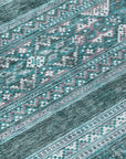 Addison Rugs Southwest Teal Washable Indoor-Outdoor Rug
