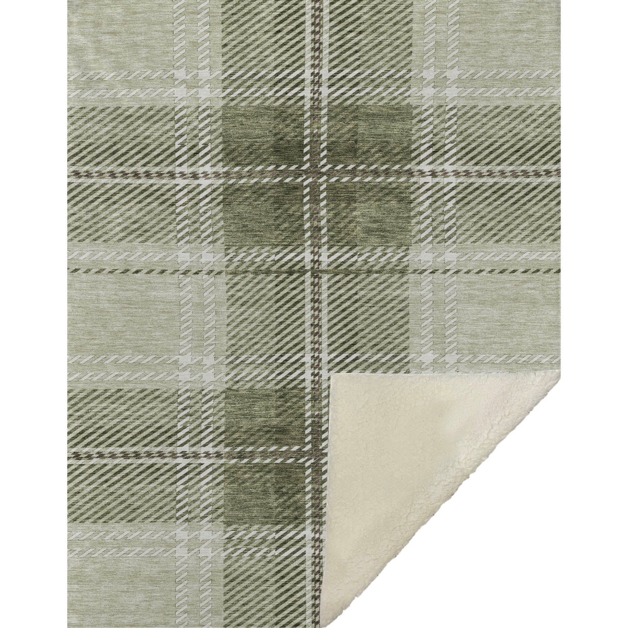 Addison Rugs Spiral Whispers 50" x 70" Throw Blanket