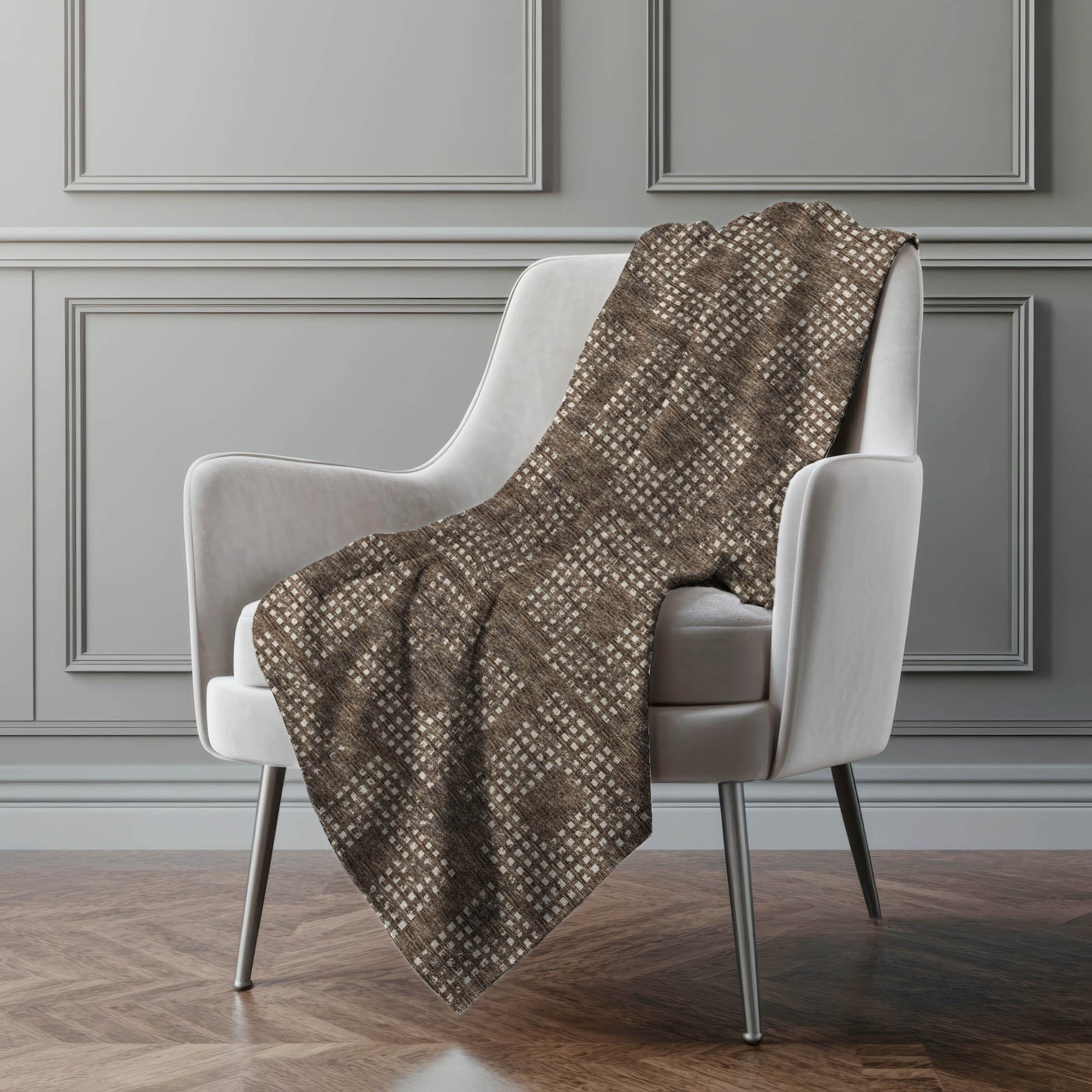 Addison Rugs Squares 50" x 70" Throw Blanket