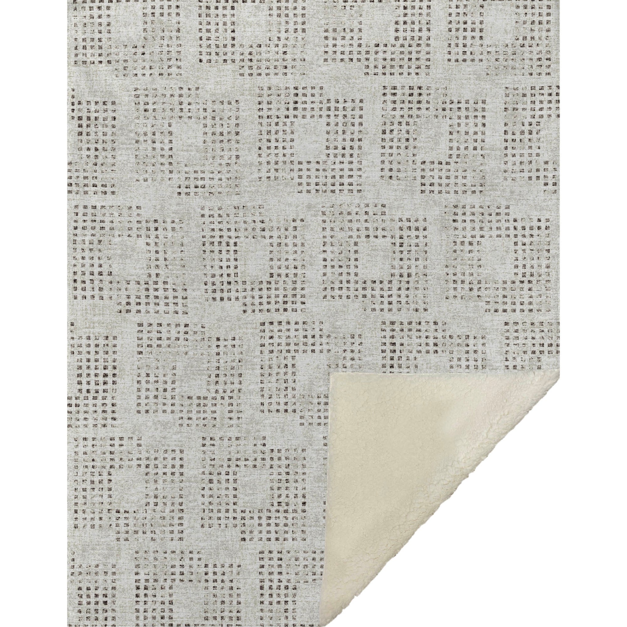 Addison Rugs Squares 50" x 70" Throw Blanket