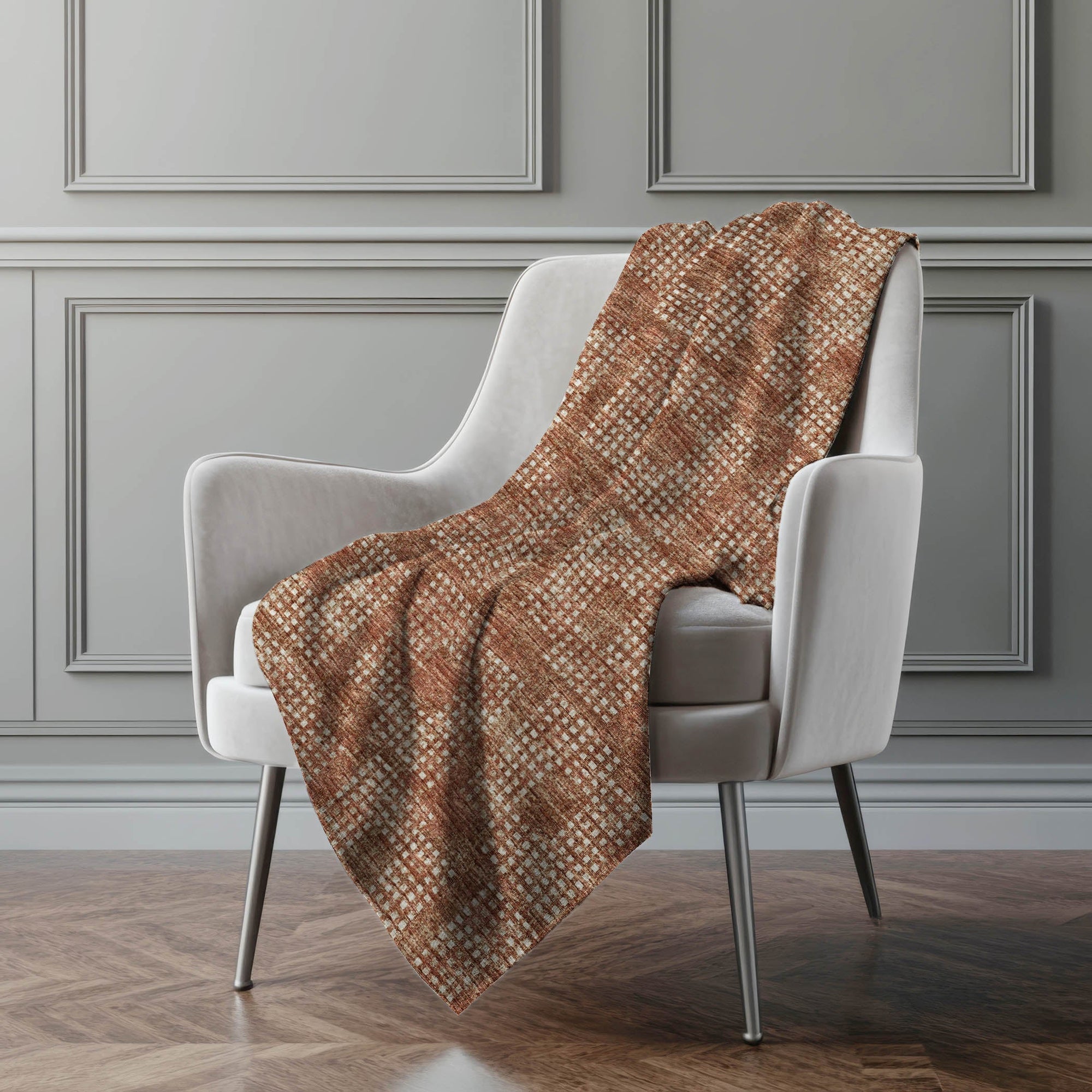 Addison Rugs Squares 50" x 70" Throw Blanket