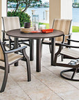 Telescope St Catherine Sling Round Outdoor Dining Set 5PC