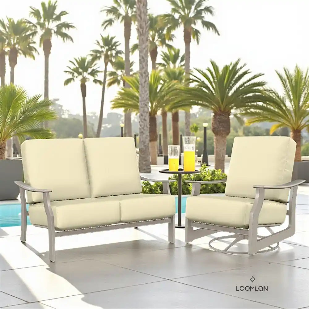 Telescope St. Catherine Cushion Deep Seat Outdoor Loveseat
