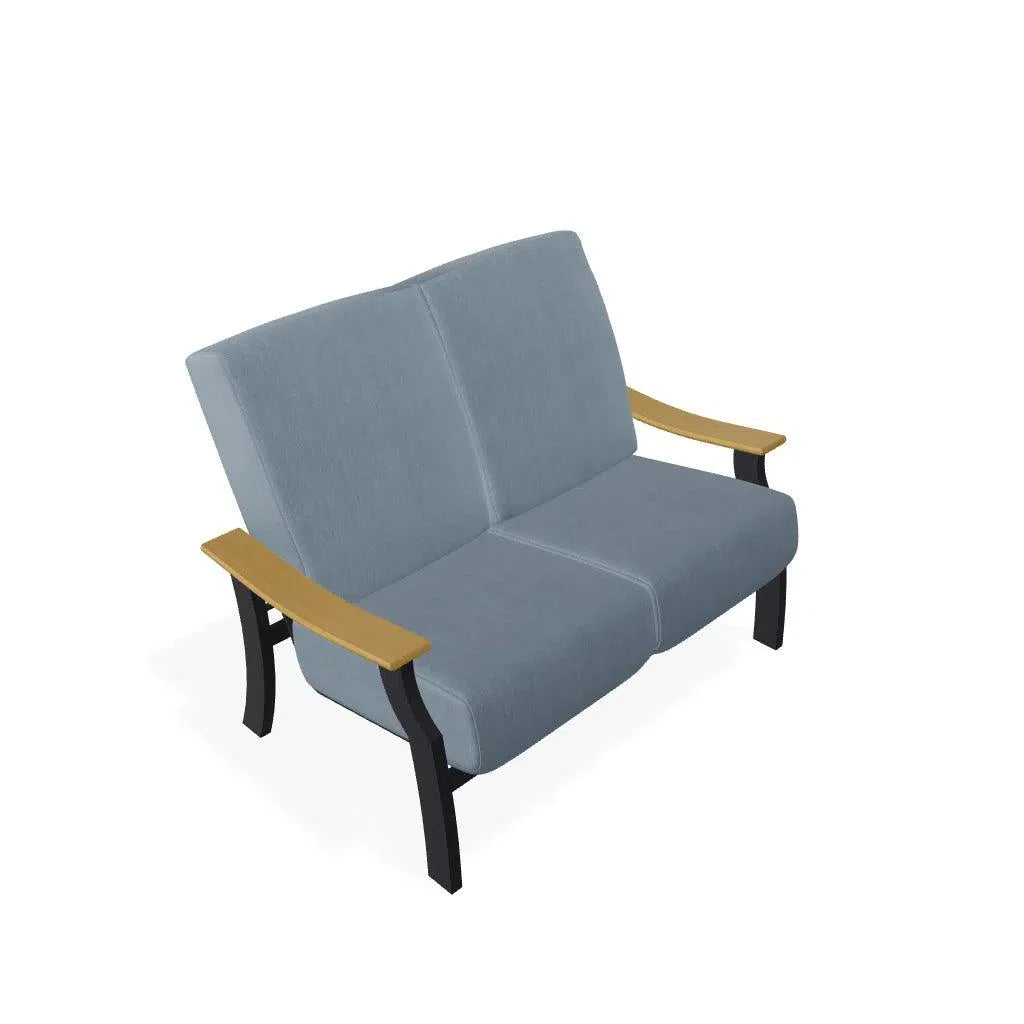 St. Catherine Cushion 2-Seat Loveseat Polymer Arm