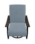 St. Catherine Cushion Swivel Rocker Polymer Arm