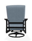 St. Catherine Cushion Swivel Rocker Polymer Arm