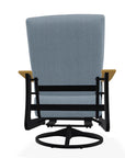 St. Catherine Cushion Swivel Rocker Polymer Arm