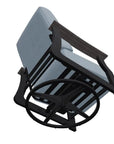 St. Catherine Cushion Swivel Rocker Polymer Arm