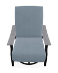 St. Catherine Cushion Swivel Rocker Polymer Arm