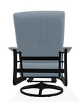 St. Catherine Cushion Swivel Rocker Polymer Arm