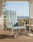 St. Catherine Supreme Swivel Rocker MGP Arms-Outdoor Accent Chairs-Telescope-LOOMLAN