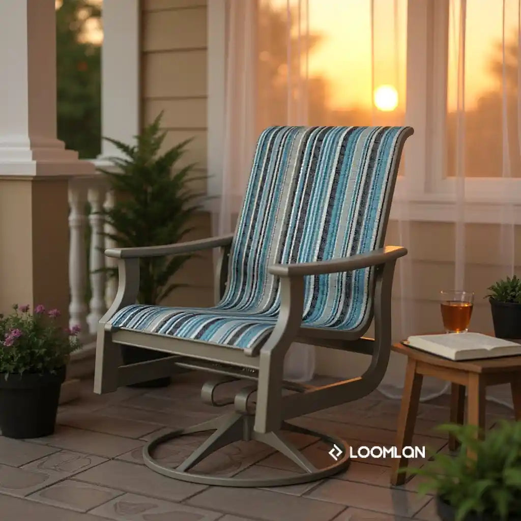 St. Catherine Supreme Swivel Rocker MGP Arms-Outdoor Accent Chairs-Telescope-LOOMLAN