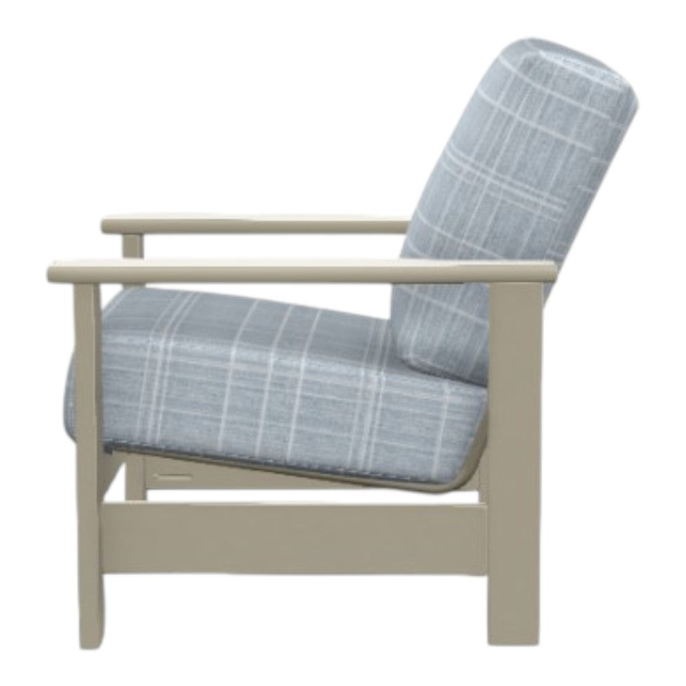 Telescope Leeward Deep Seat Stationary Outdoor Arm Chair