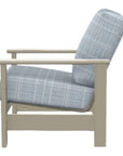 Telescope Leeward Deep Seat Stationary Outdoor Arm Chair