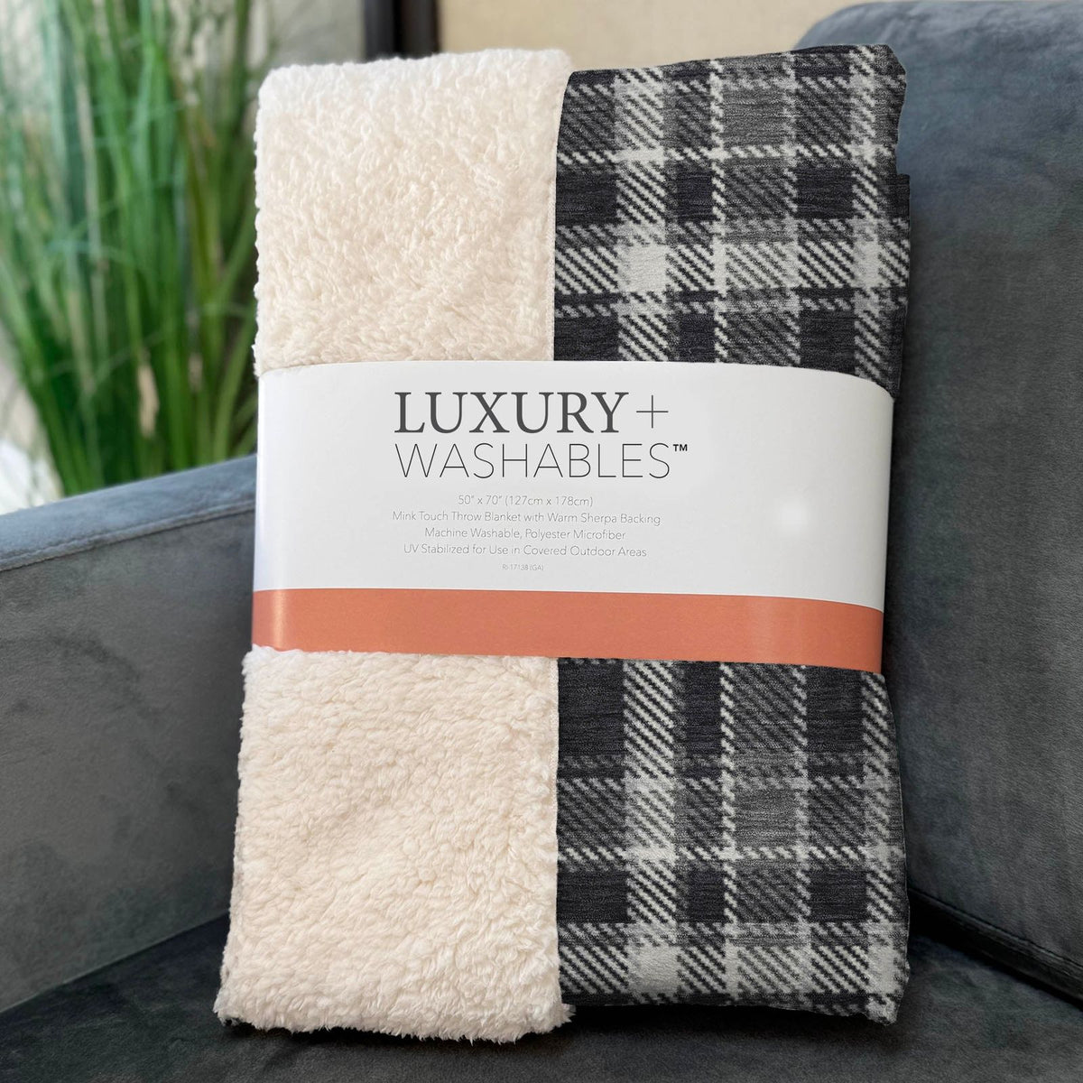 Addison Rugs Still Bloom 50" x 70" Throw Blanket