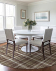 Addison Rugs Still Bloom Brown Washable Indoor-Outdoor Rug