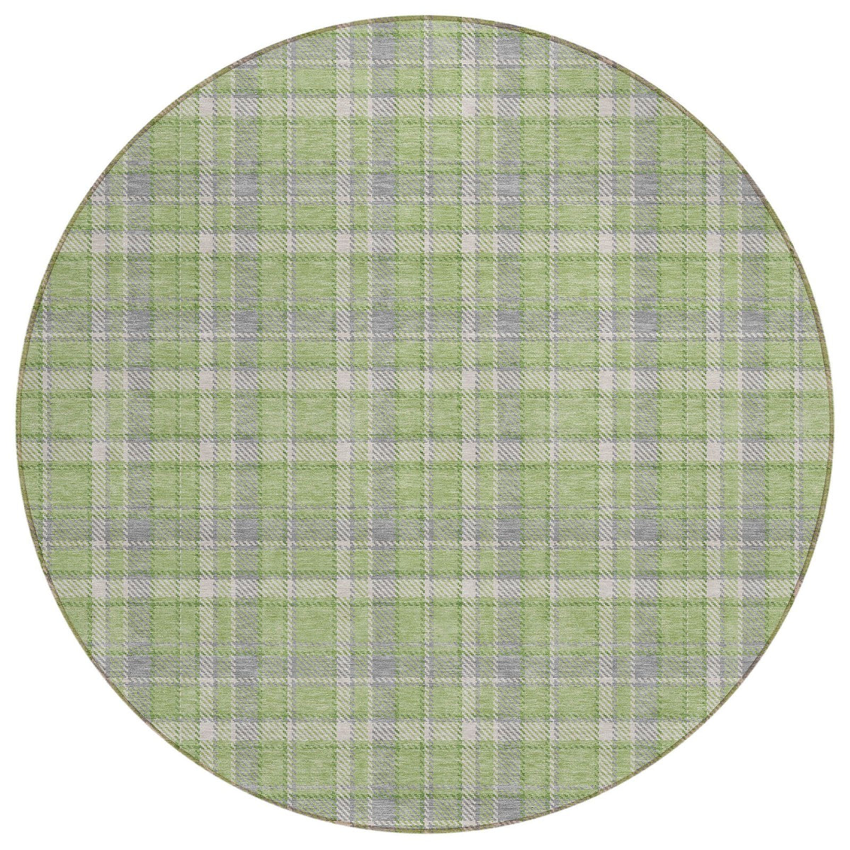 Addison Rugs Still Bloom Green Washable Indoor-Outdoor Rug
