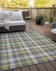 Addison Rugs Still Bloom Grey Washable Indoor-Outdoor Rug