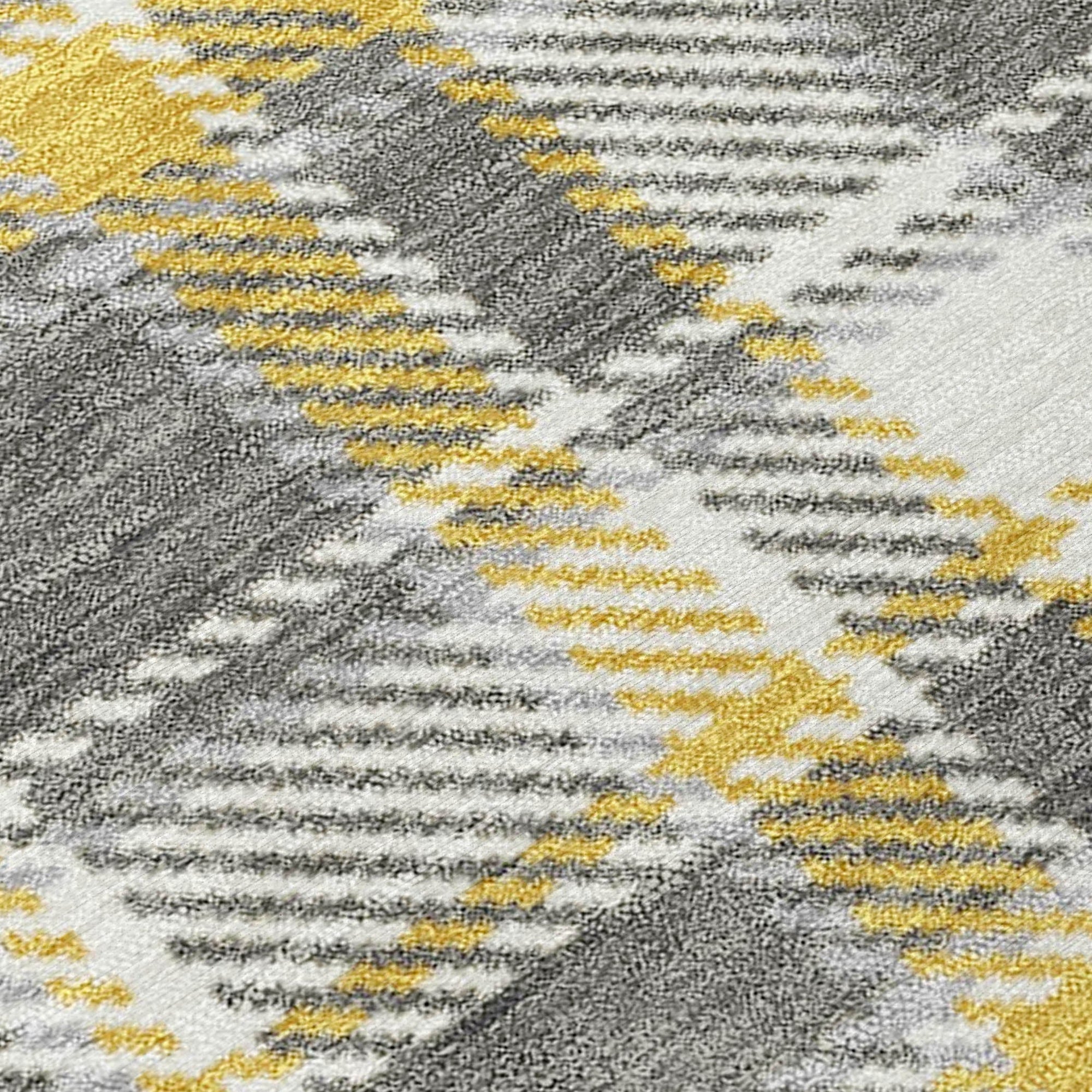 Addison Rugs Still Bloom Grey Washable Indoor-Outdoor Rug