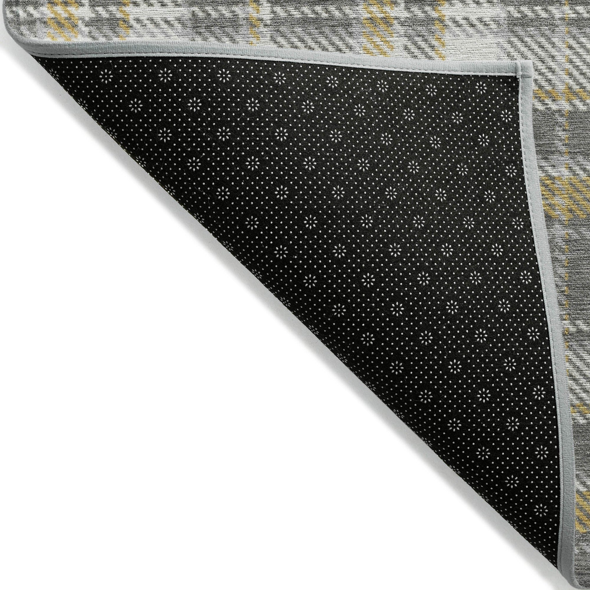 Addison Rugs Still Bloom Grey Washable Indoor-Outdoor Rug