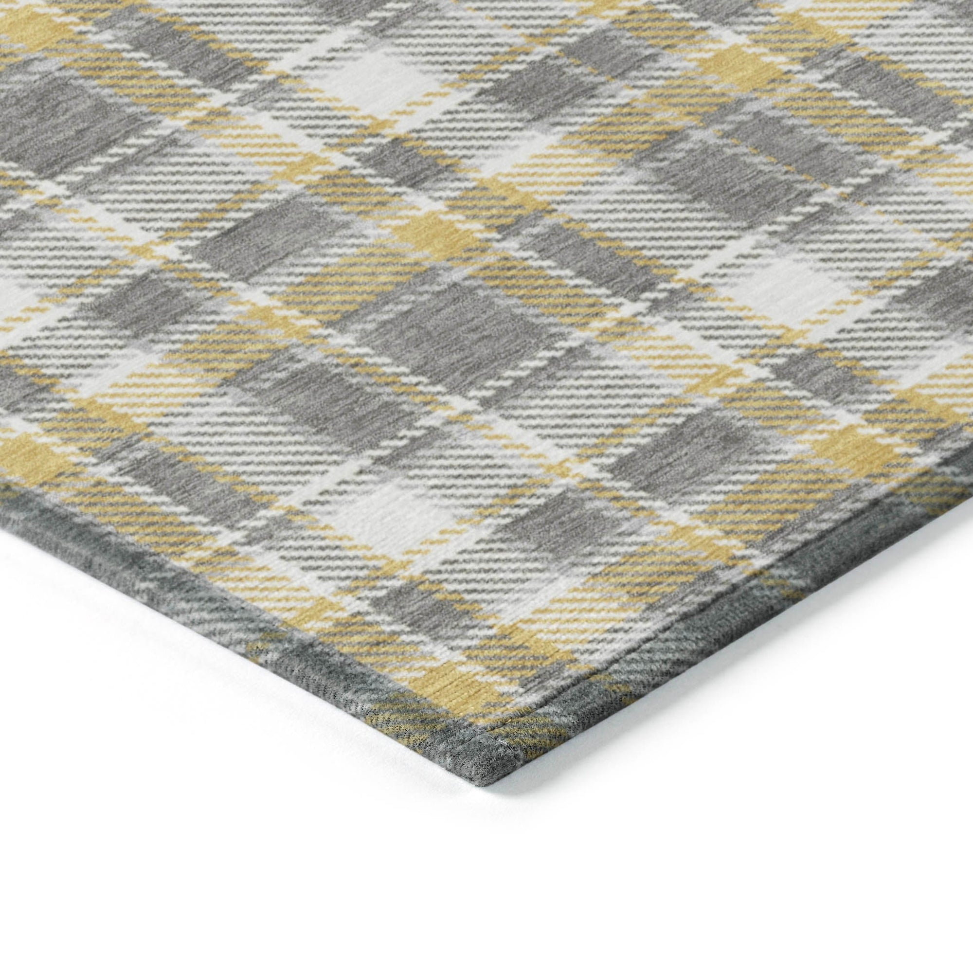 Addison Rugs Still Bloom Grey Washable Indoor-Outdoor Rug
