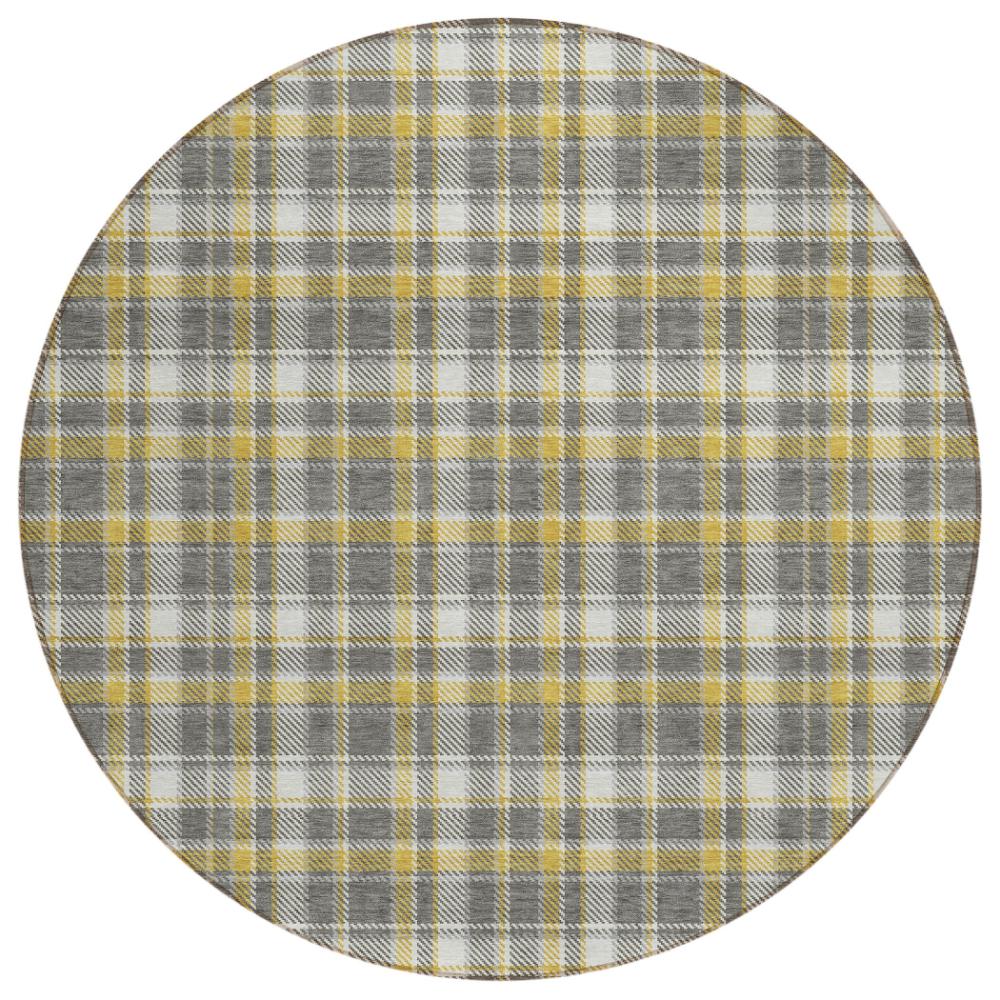 Addison Rugs Still Bloom Grey Washable Indoor-Outdoor Rug