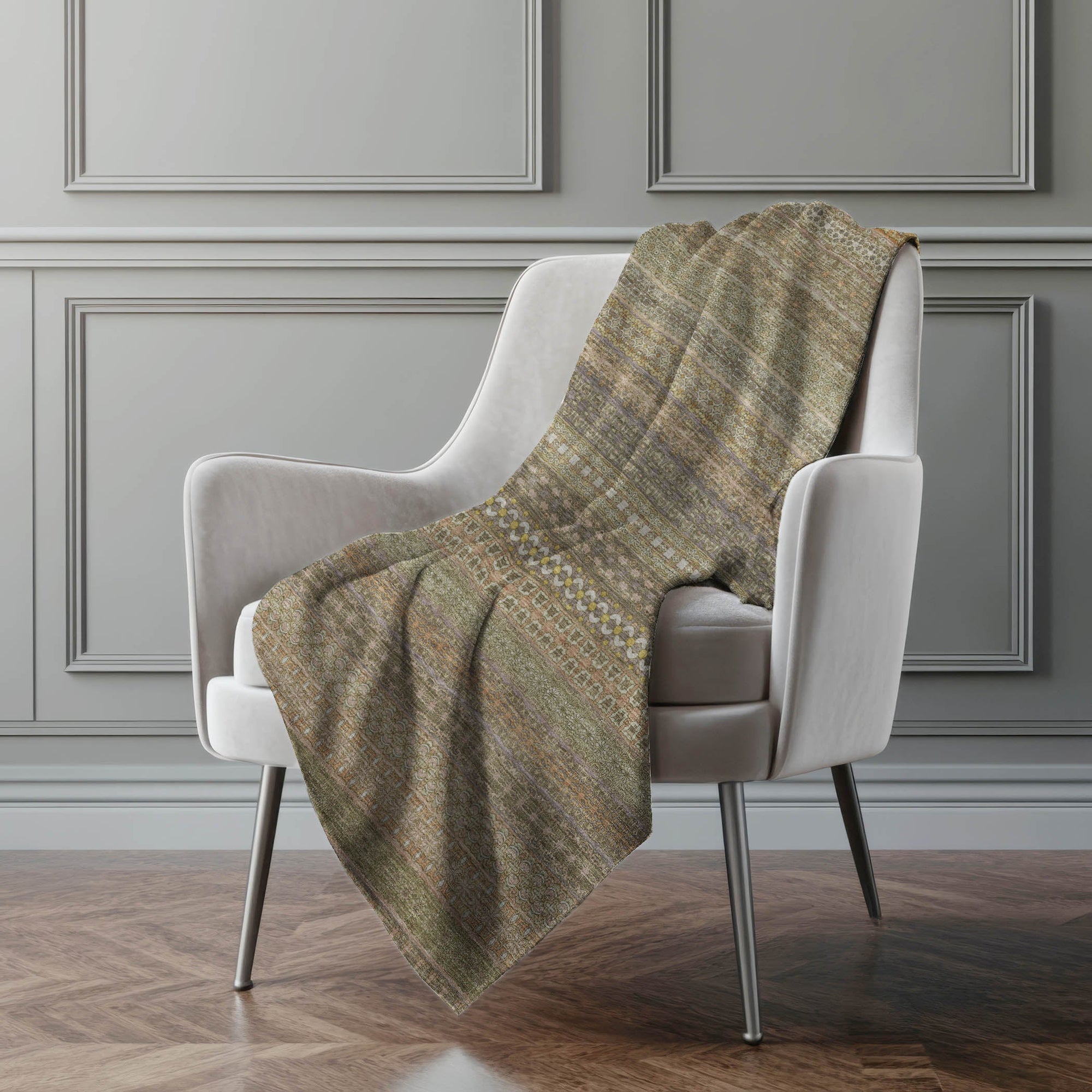 Addison Rugs Stripes 50" x 70" Throw Blanket
