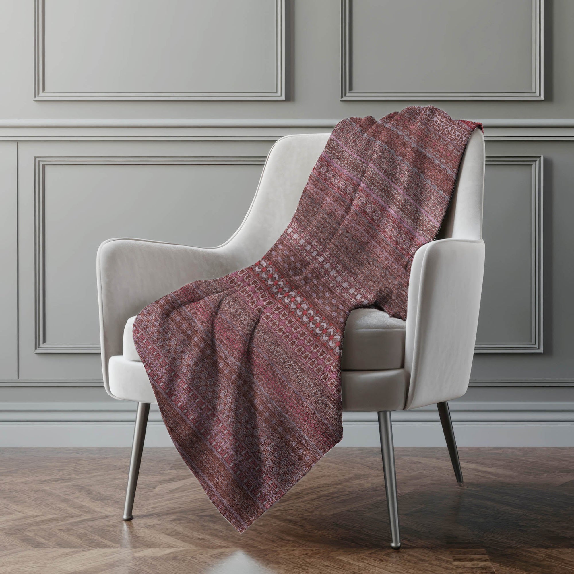 Addison Rugs Stripes 50" x 70" Throw Blanket