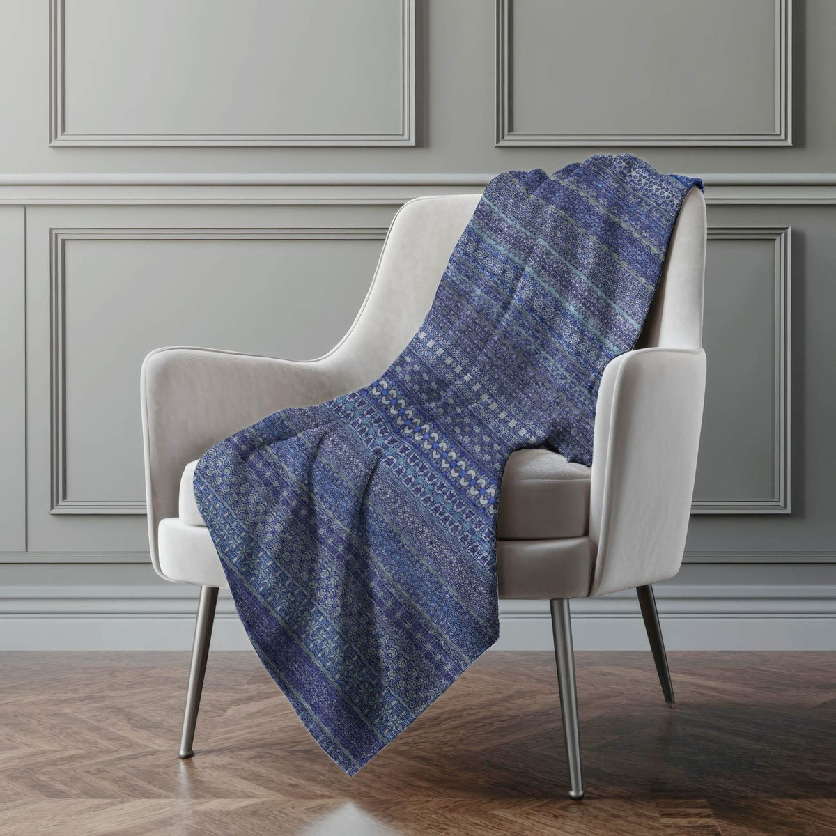 Addison Rugs Stripes 50" x 70" Throw Blanket